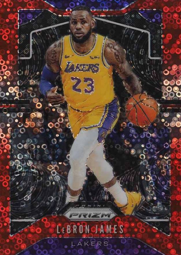 2019 Panini Prizm LeBron James #129 Basketball Card