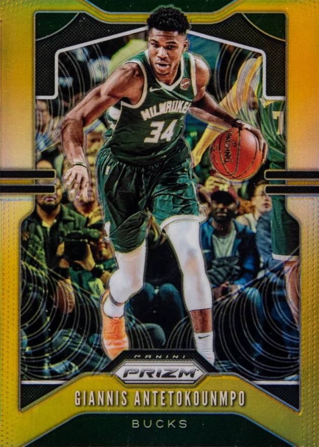 2019 Panini Prizm Giannis Antetokounmpo #152 Basketball Card