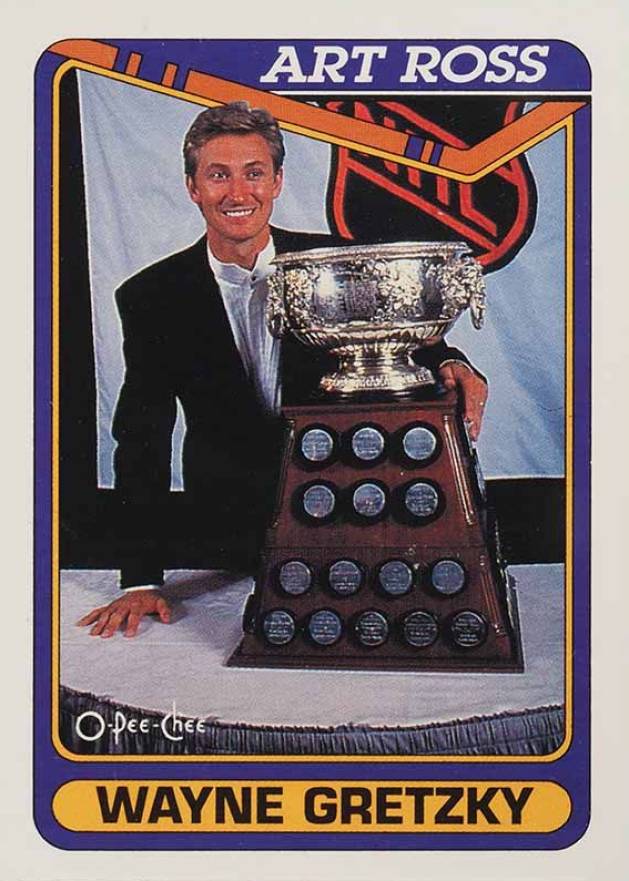 1990 O-Pee-Chee Wayne Gretzky Ross #522 Hockey Card