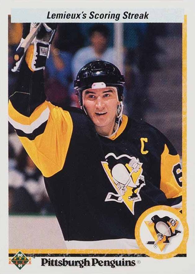 1990 Upper Deck Mario Lemieux #59 Hockey Card