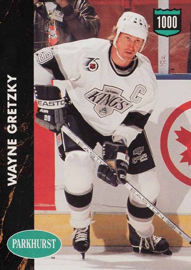 1991 Parkhurst Wayne Gretzky #207 Hockey Card