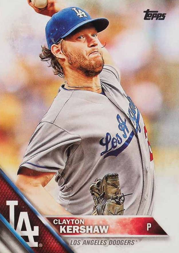 2016 Topps Clayton Kershaw #150 Baseball Card