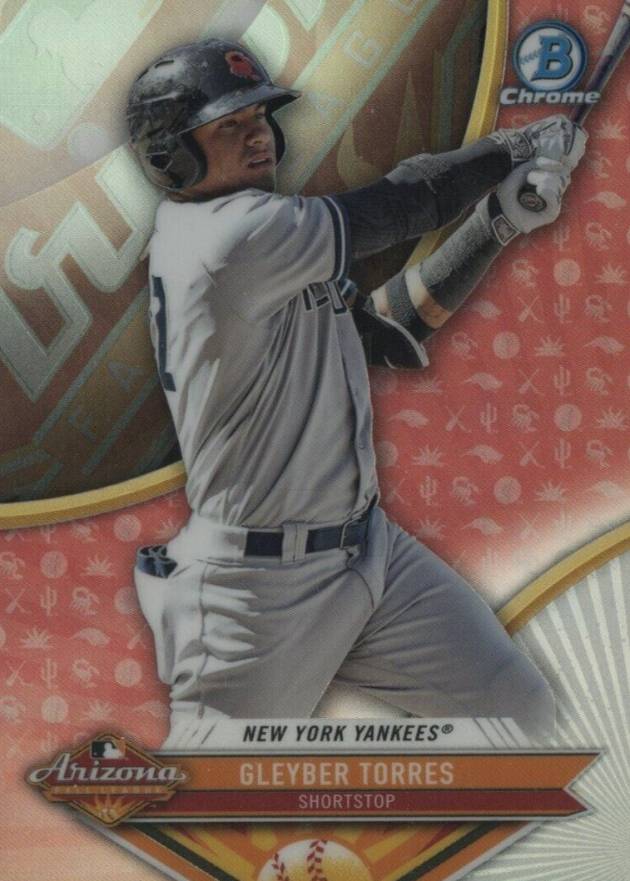 2017 Bowman Chrome 2016 Arizona Fall League Fall Stars Gleyber Torres #AFLGT Baseball Card