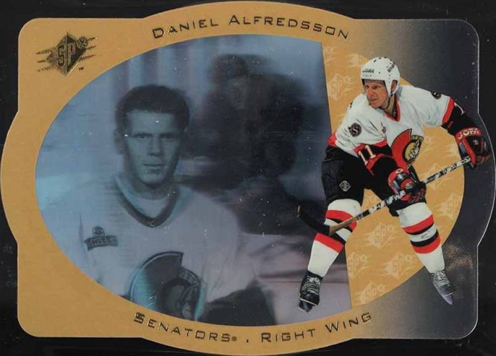 1996 SPx Daniel Alfredsson #32 Hockey Card