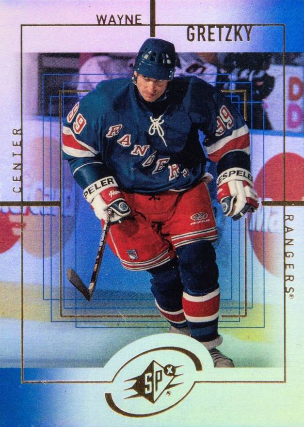 1999 SPx Wayne Gretzky #99 Hockey Card