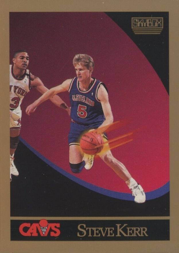 1990 Skybox Steve Kerr #52 Basketball Card