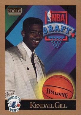 1990 Skybox Kendall Gill #356 Basketball Card