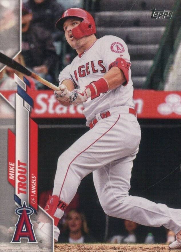 2020 Topps Mike Trout #1 Baseball Card