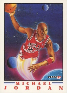 1991 Fleer Pro-Visions Michael Jordan #2 Basketball Card