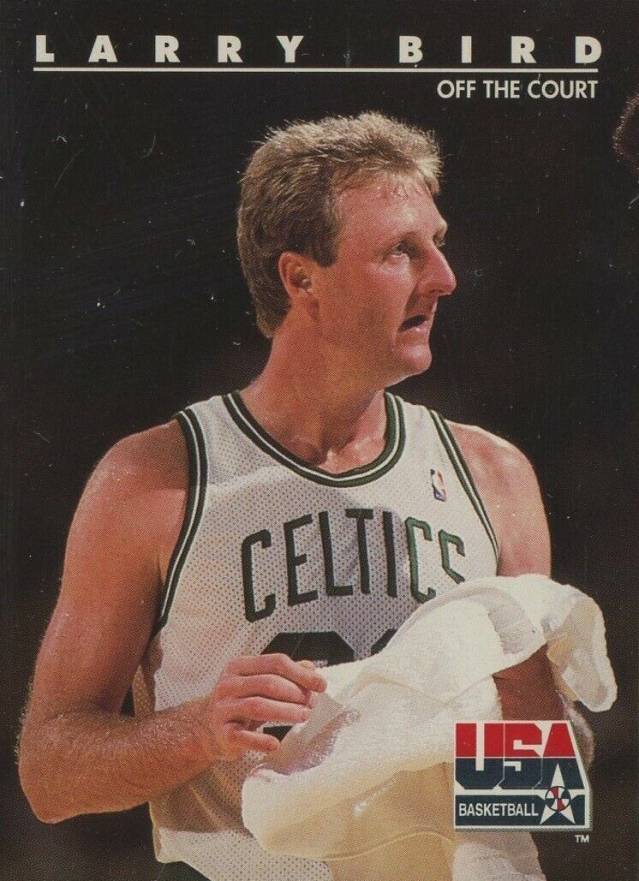 1992 Skybox USA Larry Bird/Off The Court #14 Basketball Card