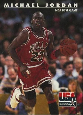 1992 Skybox USA Michael Jordan/NBA Best Game #40 Basketball Card