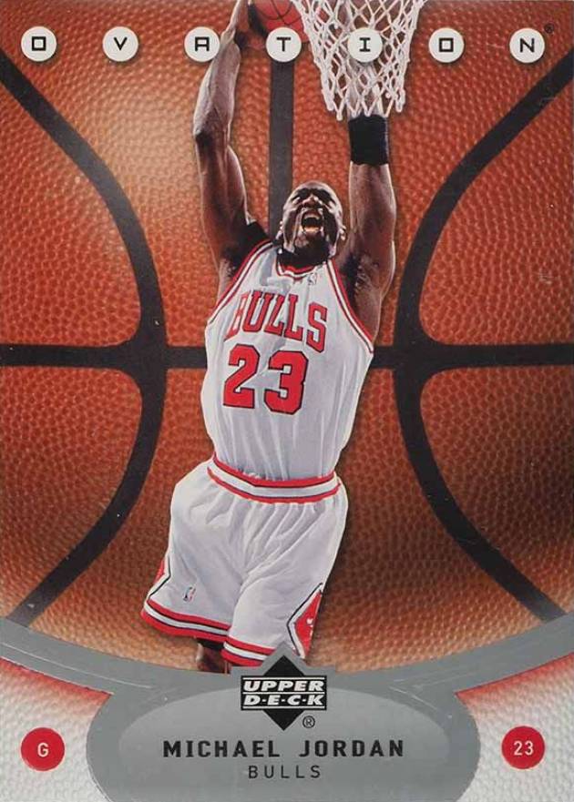 2006  Upper Deck Ovation Michael Jordan #10 Basketball Card