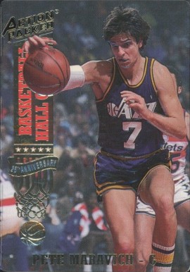 1993 Action Packed Hall of Fame Pete Maravich #39 Basketball Card
