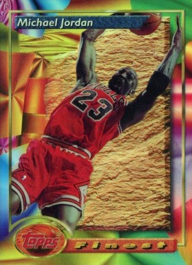 1993 Finest Michael Jordan #1 Basketball Card