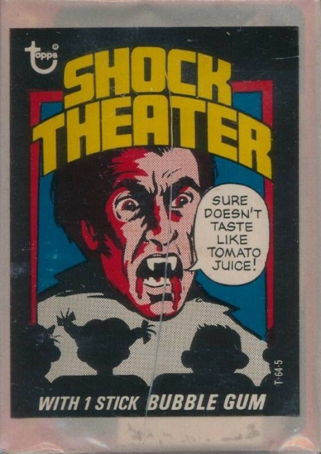 1975 Topps Shock Theater Wax Pack #WP Non-Sports Card