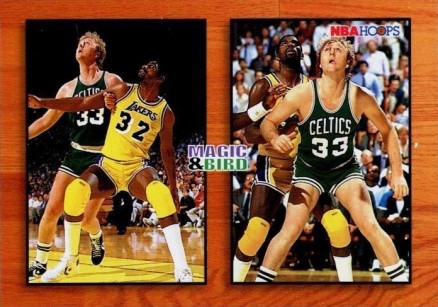 1993 Hoops Magic & Bird #MB1 Basketball Card