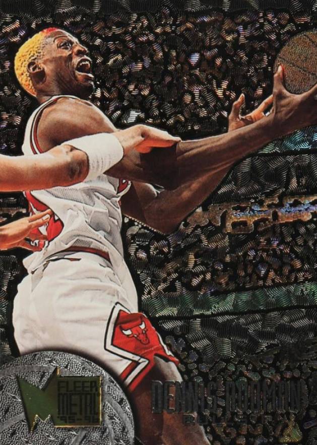 1995 Metal Dennis Rodman #134 Basketball Card