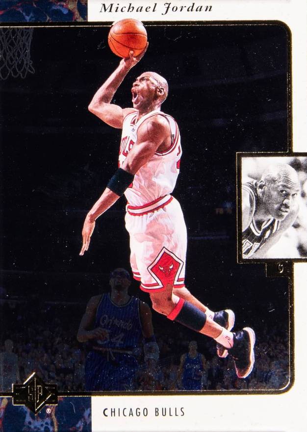 1995 SP Michael Jordan #23 Basketball Card