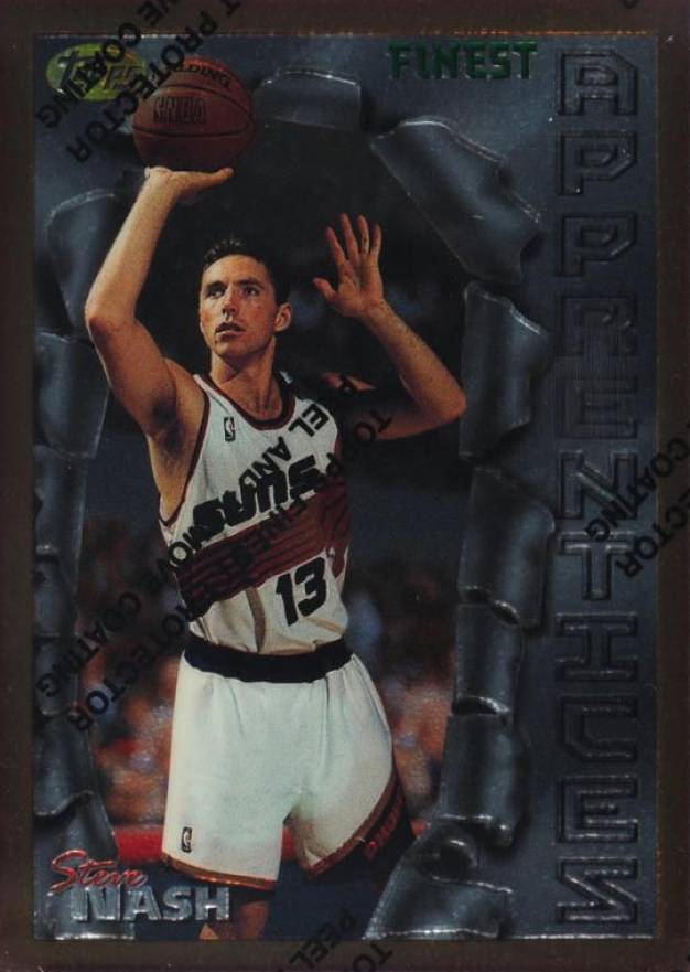 1996 Finest Steve Nash #75 Basketball Card