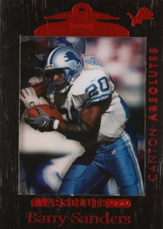 1999 Playoff Absolute Barry Sanders #118 Football Card