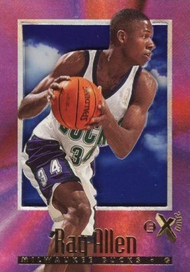 1996 Skybox E-X2000 Ray Allen #37 Basketball Card