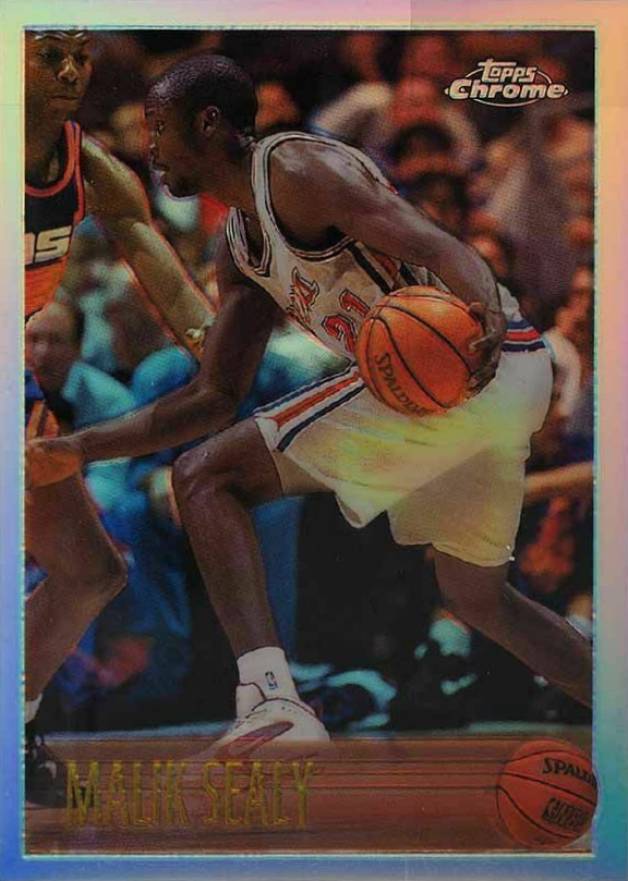 1996 Topps Chrome Malik Sealy #32 Basketball Card