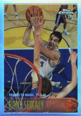 1996 Topps Chrome Ron Seikaly #115 Basketball Card