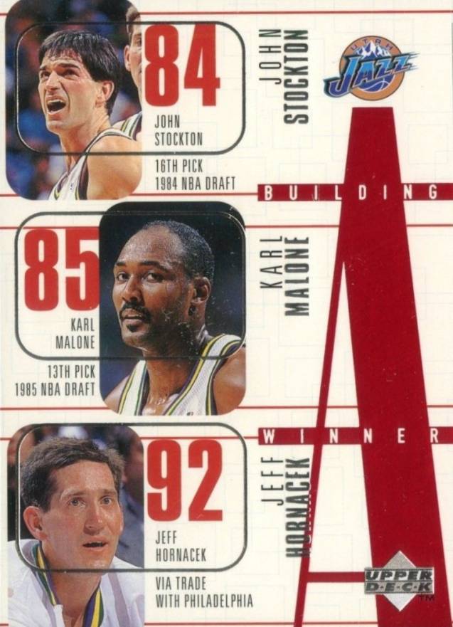 1996 Upper Deck Utah Jazz #162 Basketball Card