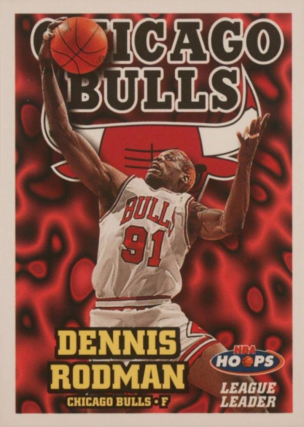 1997 Hoops Dennis Rodman #2 Basketball Card