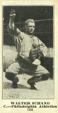 1916 Sporting News Walter Schang #155 Baseball Card