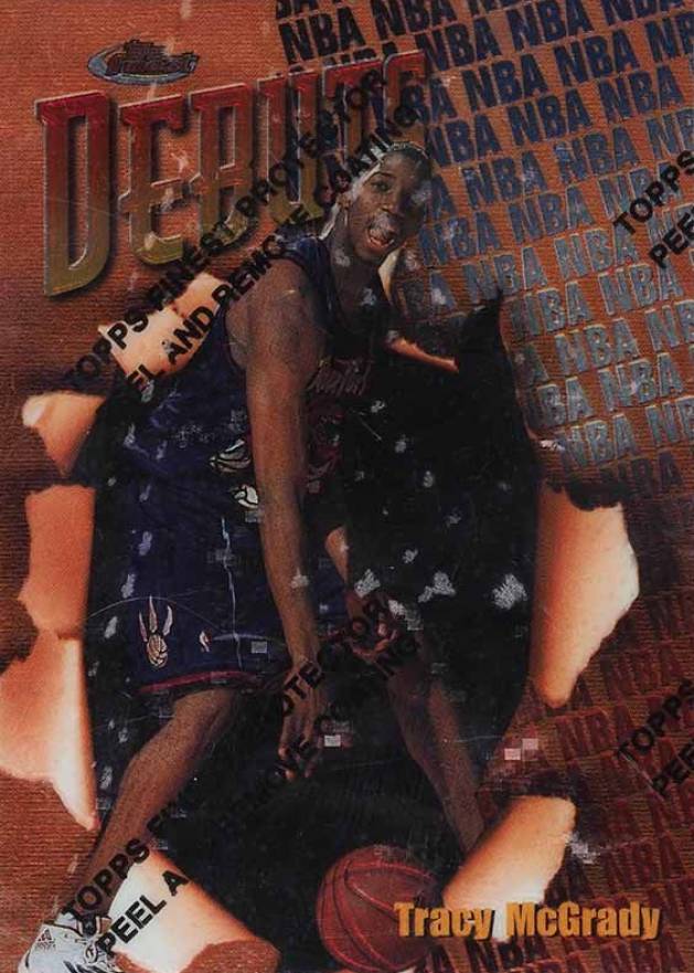 1997 Finest Tracy McGrady #107 Basketball Card