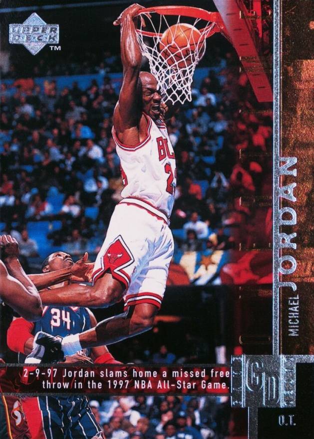 1997 Upper Deck Michael Jordan #316 Basketball Card