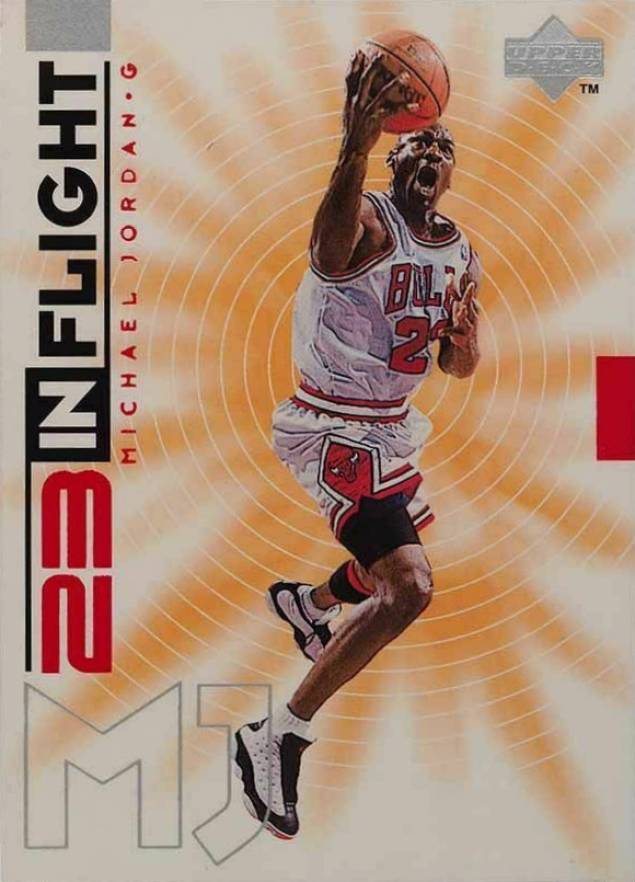 1998 Upper Deck Michael Jordan Living Legend In-Flight Michael Jordan #IF11 Basketball Card