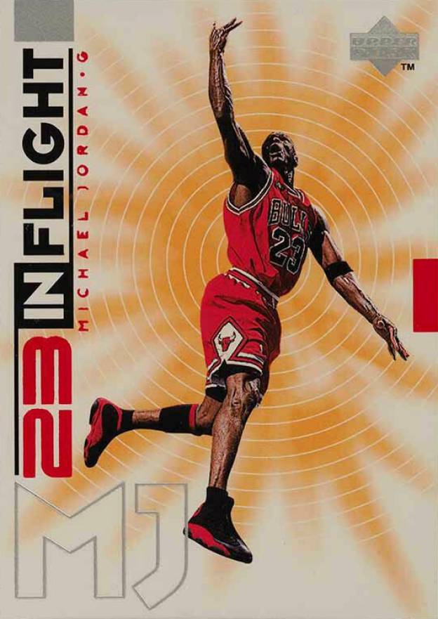 1998 Upper Deck Michael Jordan Living Legend In-Flight Michael Jordan #IF13 Basketball Card