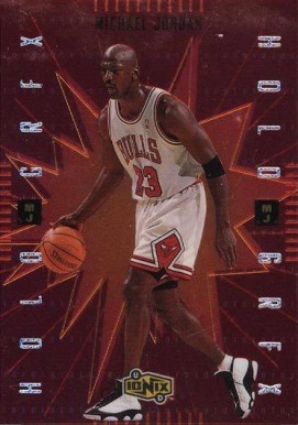 1998 Upper Deck Ionix Hologrxfx Michael Jordan #MJ1 Basketball Card