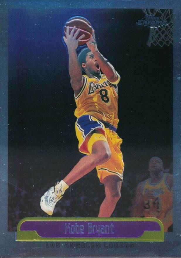 1999 Topps Chrome Kobe Bryant #125 Basketball Card