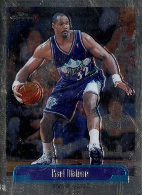 1999 Topps Chrome Karl Malone #53 Basketball Card