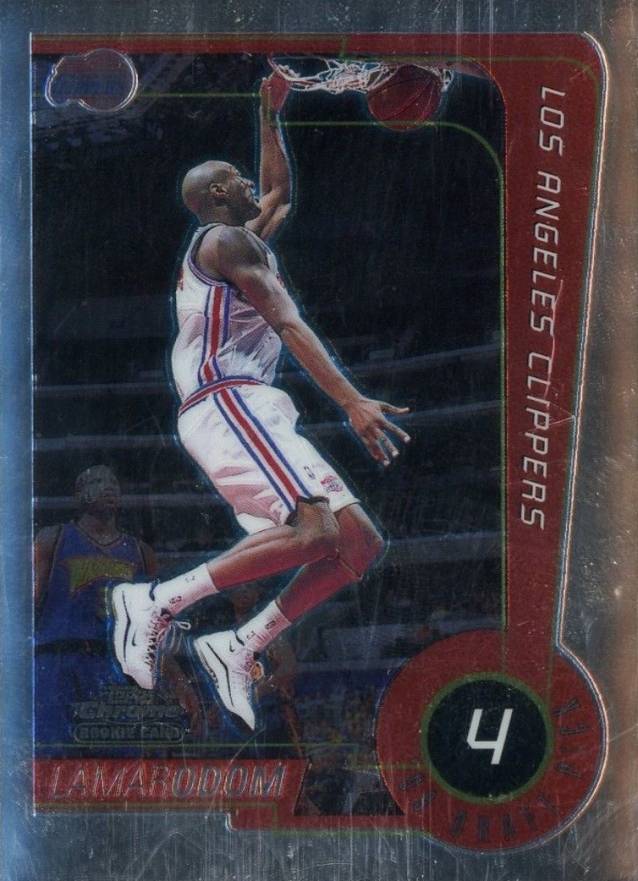 1999 Topps Chrome Lamar Odom #231 Basketball Card