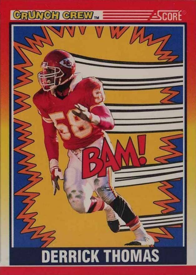 1990 Score Derrick Thomas #553 Football Card