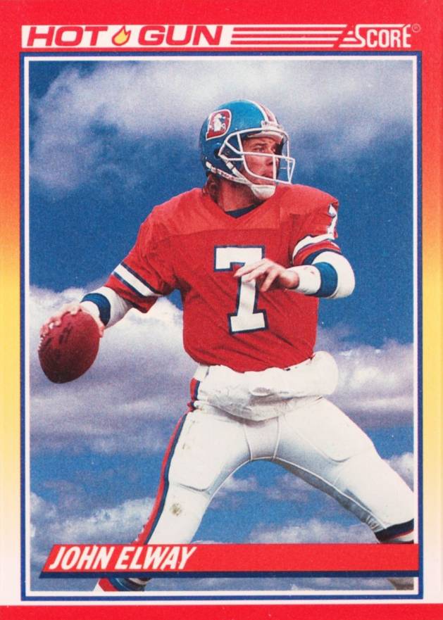 1990 Score John Elway #564 Football Card