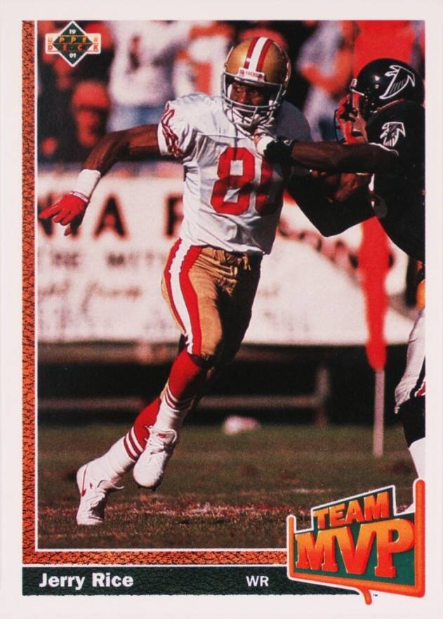 1991 Upper Deck Jerry Rice #475 Football Card