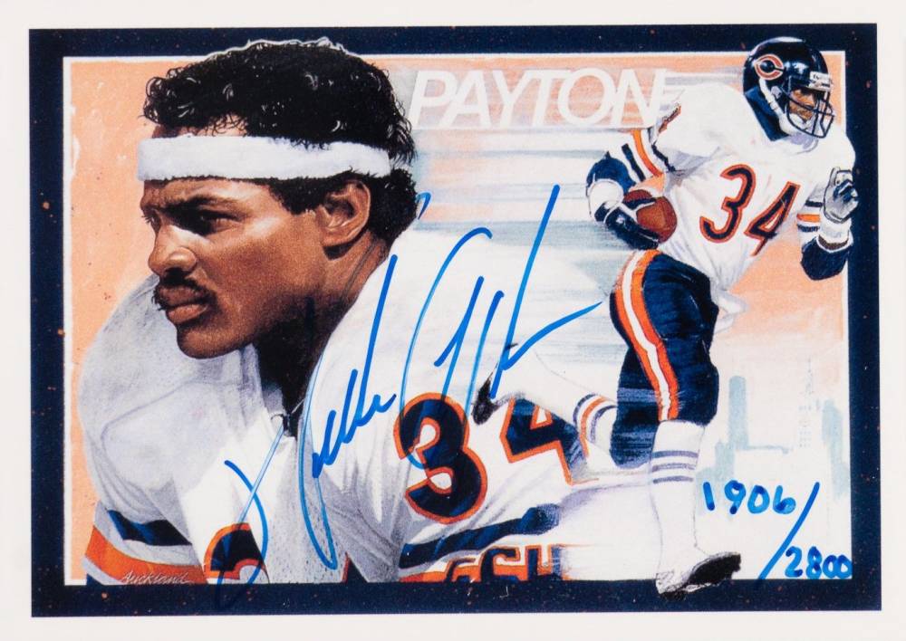 1992 Upper Deck Heroes Walter Payton #27 Football Card