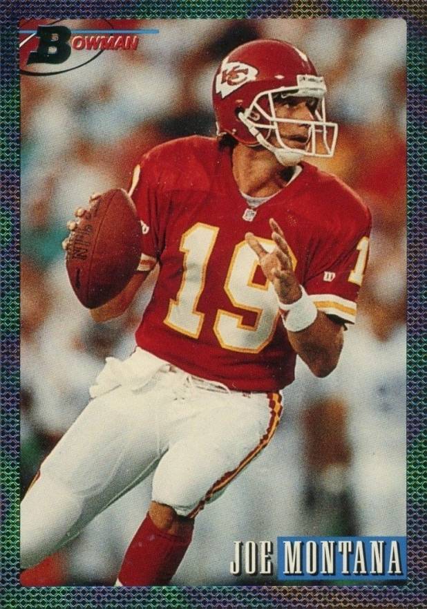 1993 Bowman Joe Montana #200 Football Card