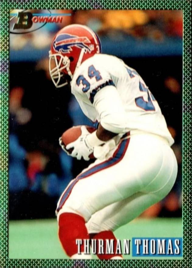 1993 Bowman Thurman Thomas #60 Football Card