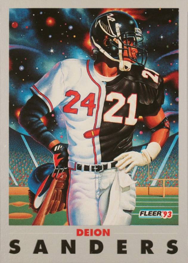 1993 Fleer Deion Sanders #263 Football Card