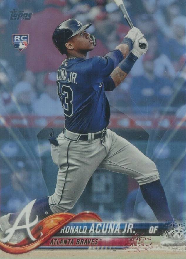 2018 Topps Update Ronald Acuna Jr. #US250 Baseball Card