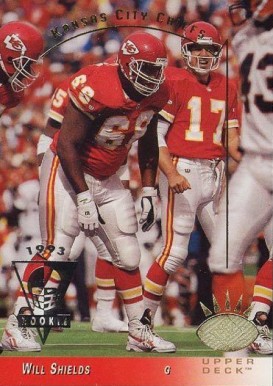 1993 SP Will Shields #123 Football Card