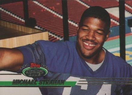 1993 Stadium Club Michael Strahan #384 Football Card