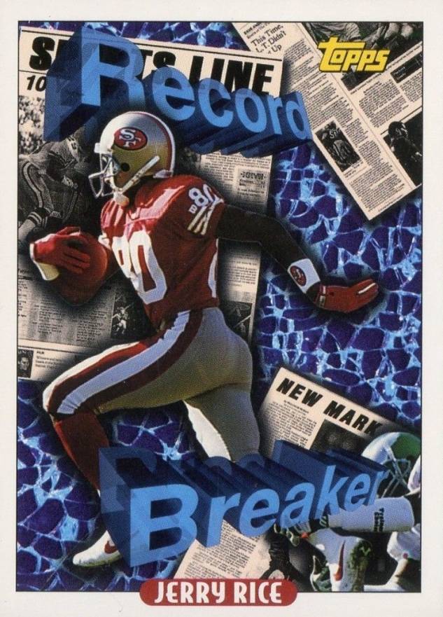 1993 Topps Jerry Rice #2 Football Card