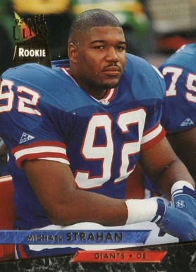 1993 Ultra Michael Strahan #331 Football Card